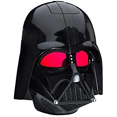 Star Wars F57815E1 Darth Vader Voice Changer Electronic Mask Roleplay Kids Ages • £56.29