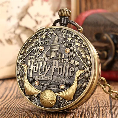 Uncommon Musical Pocket Watch Harry Potter Melody Music Quartz Fob Watches Gifts • $14.87