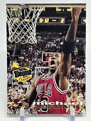 Michael Jordan 1993-94 Topps Stadium Club Basketball Frequent Flyer # 181 HOF • $3.99