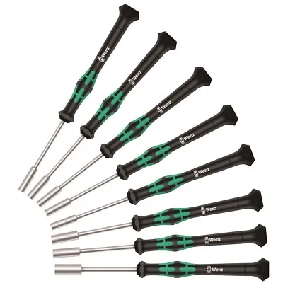 Wera 2069/8 Kraftform Micro Precision Nut Driver Set 8 Piece Metric 05345278001 • $37.27