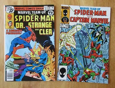 Lot Of *2* MARVEL TEAM-UP (Spider-Man): #80 142 (NM-/9.0) *Bright & Glossy!* • $11.49