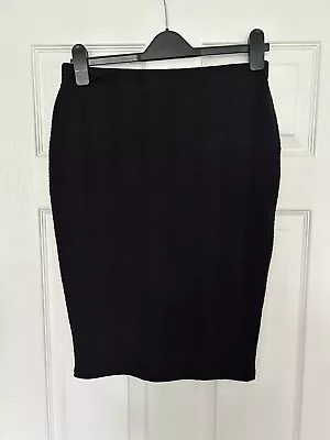 Marks And Spencer’s Black Pencil Skirt Size 8 • £3.38