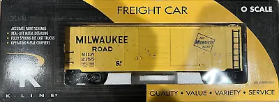 K•Line O Scale Milwaukee Road MILW Box Car #2155 USED • $41.58