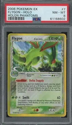 $0.99 • Buy Pokemon Flygon EX Holon Phantoms Holo Rare #7 PSA 8
