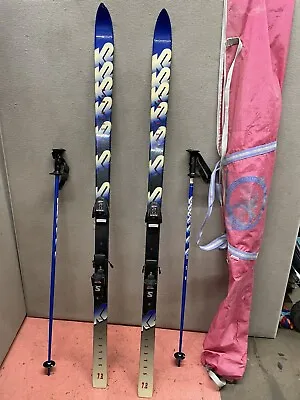 K2 Torsion Box Skis Salomon Series 6 Quadrax With Bag & Poles Set Select 7.2 • $89.99