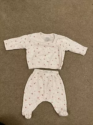 Mamas & Papas Baby Girls Outfit Age 0-1 Month • £5.99