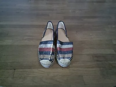 Women's Tommy Hilfiger Sequined Espadrilles Size 7M NWOB • $9.99