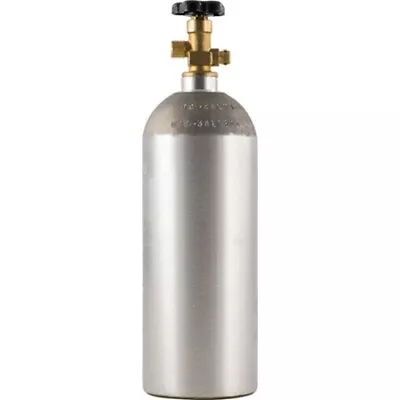 5 Lb Aluminum Air CO2 Cylinder Tank With CGA320 Valve Draft Soda Beer Kegerator • $89.99