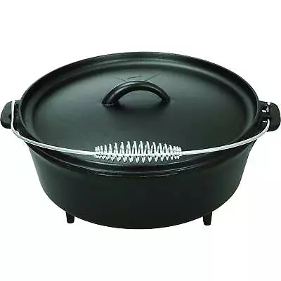 Ozark Trail 5-Quart Cast Iron Dutch Oven With Handlenew • $27.21