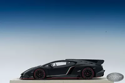 1/18 MR Collection Lamborghini Veneno Matt Black 🤝ALSO OPEN FOR TRADE🤝 • $745