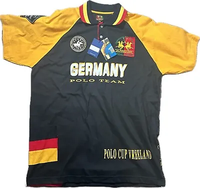 La Martina Polo Shirt Men XXL Official Selection Germany Polo Champions NEW • $49.99