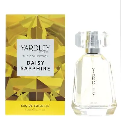 Yardley The Collection Daisy Sapphire Eau De Toilette 50ml Spray - Damaged Box • £11.66