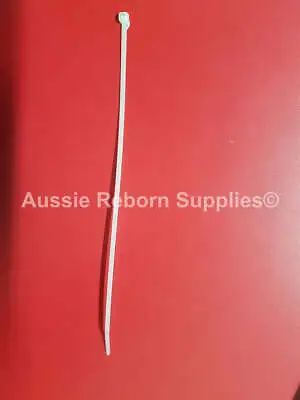 Reborn Baby Supplies Budget Cable Ties 8  ( 20cm ) Pkt Of 10 • $7