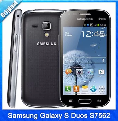 Original Samsung Galaxy S Duos GT-S7562 4GB Dual-SIM Android Smartphone Unlocked • £61.99