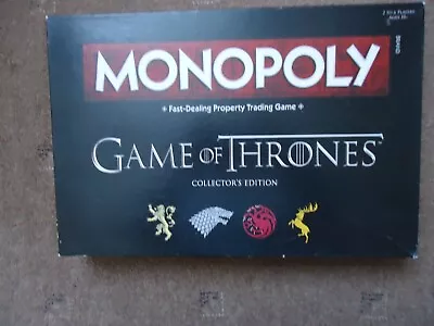 Game Of Thrones Monopoly • £5