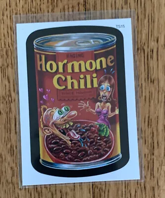 Wacky Packages Series 8 Post Card Bonus Raging Hormone Chili Ts15 • $55