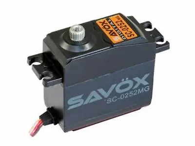 Savox Standard Size Digital Servo Metal Gear 10.5KG@6V : SAV-SC0252MG+ • £29.49