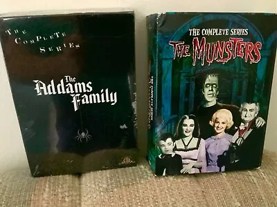 Addams Family And Munsters DVD Compete Sets Vampires Monsters Comedy TV • $9.99