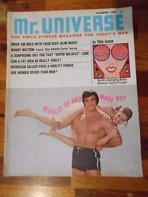 MR UNIVERSE Bodybuilding Muscle Magazine LARRY POWERS 11-69 (UK) • £16.08