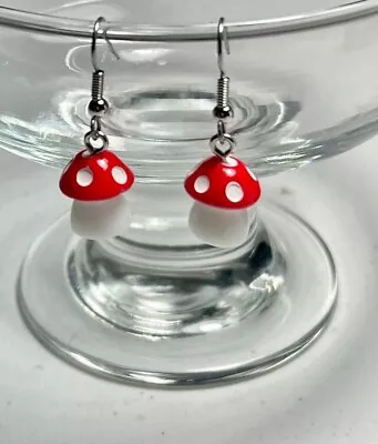 Mushroom Earrings • $10