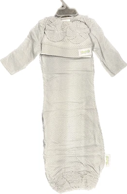 $14.99 • Buy Woombie Ultra Air + Hat Set-Swaddle Snuggle Sleep N Play 14 -19 Lbs  Gray Mesh
