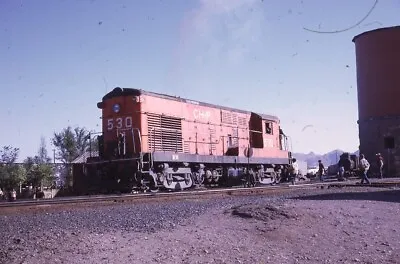 CH-P 530 Railroad Train Locomotive CHIHUAHUA Mexico Original 1971 Photo Slide • $5.99