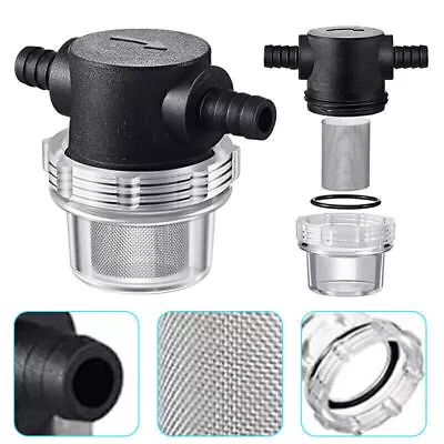 Water Pump Strainer Filter In-line Strainer Water Pump Mesh Filter Strainer • £8.19