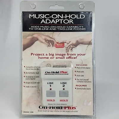 Music On Hold Adaptor MOH150 On Hold Plus Add Music When Placing Someone On Hold • $19.95