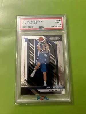 Luka Doncic 2018-19 Panini Prizm Rookie #280 Psa 9 • $110