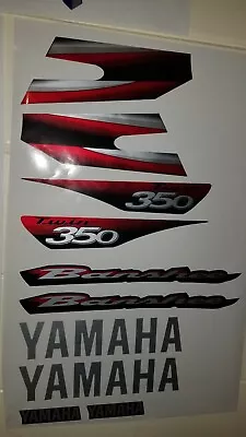 Yamaha Banshee Full Graphics Decals Kit 2003 ... THICK AND HIGH GLOSS • $70