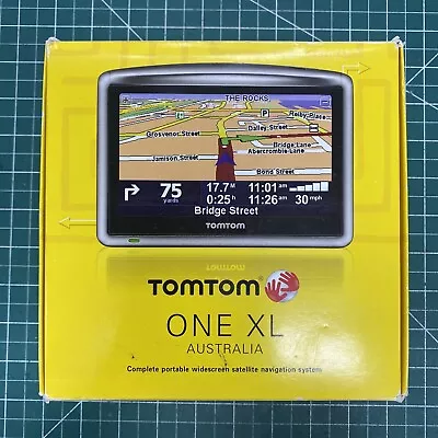 Tomtom One XL GPS With 4.3  Screen With AUS Map #003 • $60