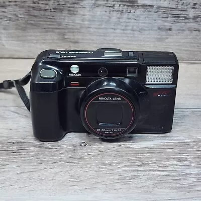 Minolta Freedom Tele AF Multibeam 38/80mm/ 2.8•5.6 Lens Camera Macro Untested • $14.36