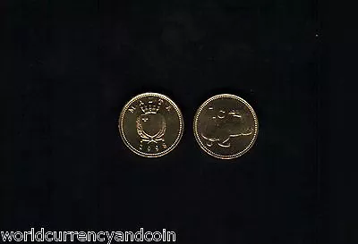 MALTA 1 CENT KM-93 1998 X 100 Pcs Lot Pre EU WEASEL UNC CURRENCY COIN WHOLESALE • $59.99