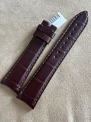 Vacheron Constantin Mississippi Alligator Watch Strap 081167 Dark Brown XL 22/18 • $517.75