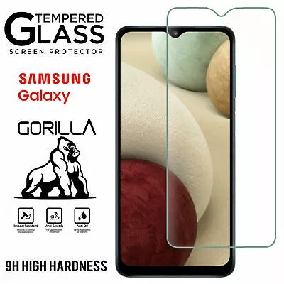Gorilla Tempered Glass Screen Protector For Samsung A12 A21s A51 A41 A10 S20 FE • £2.49