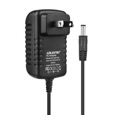 9V 1A Power Supply Adapter Charger AC DC Transformer 5.5mm X 2.1~2.5mm Center+ • $8.99