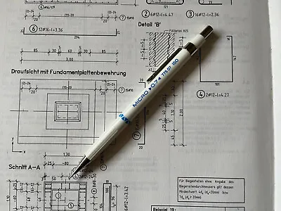 Vintage Mechanical Pencil STAEDTLER MICRO ::: 775 07 ::: ISO :: Germany ::: NOS • $39