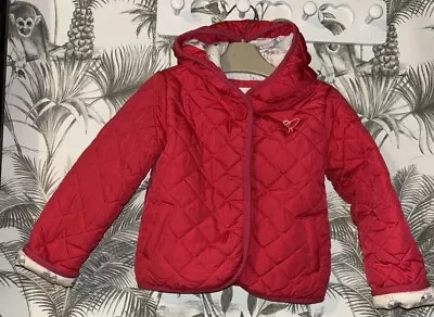 Girls Age 2-3 Years - John Lewis Quilted Autumn / Spring Jacket • £5