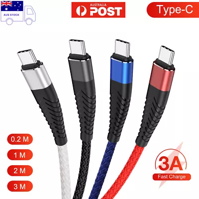 Cable For Samsung S22 S21 S20+ FE Ultra Type C USB C Fast Charging Charger Cord • $7.58