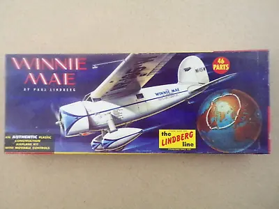 Vintage Lindberg 1/48 Winnie Mae Model Kit. • £45