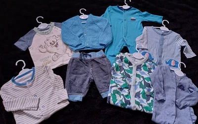 £6 • Buy New Born Baby Boys Autumn Clothes By Blue Zoo Mothercare George Etc 