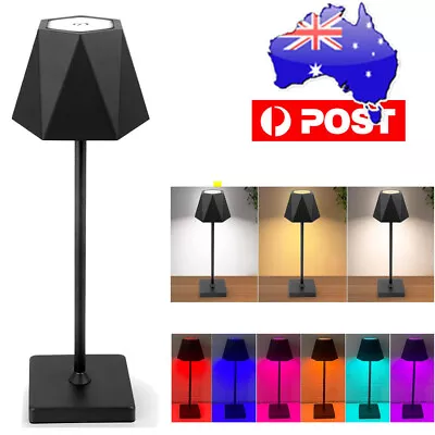 Cordless Touch Desk Lamp LED Rechargeable USB Dimming Table Light For Bar KTV AU • $31.90