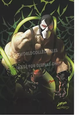BANE BATMAN FOE ART PRINT WONDERCON 2024 ~ Signed PABLO VILLALOBOS 11x17 • $39.99