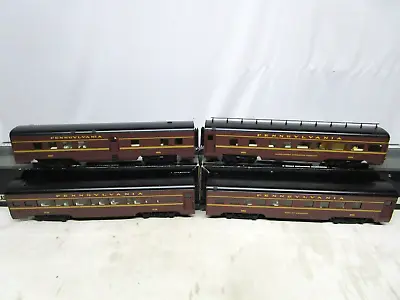 K-Line O Scale PRR Pennsylvania Spirit St Louis Aluminum Passenger Car Set Of 4 • $400