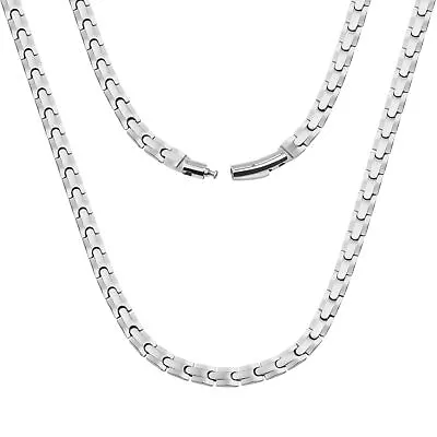 Feraco Titanium Magnetic Necklace For Men Women Magnetic Necklace Titanium Ch... • $58.96
