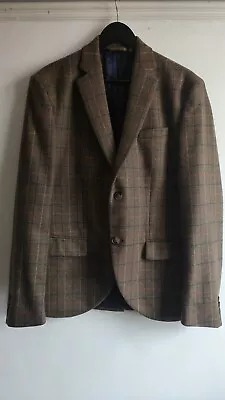 Jack Wills 100% Wool Tweed Jacket - XL - Excellent Condition • £34.99