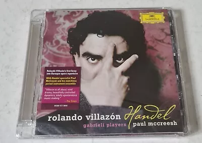 GEORGE Frederick Handel - Rolando Villazón Sings Handel CD ALBUM NEW AND SEALED • £6.99