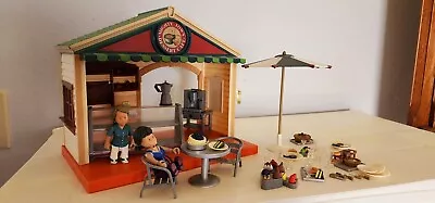 Mighty World Toys Mighty Town Dessert Cafe Playset Toy Lot • $20