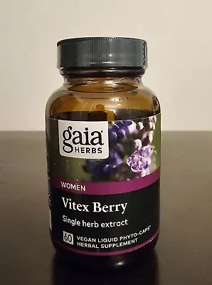 Gaia Herbs Vitex Berry (Chaste Tree) - Supports Hormone Balance & Fertility For • $19.90