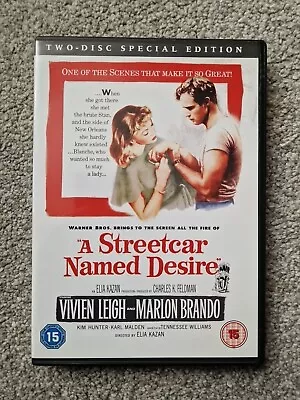 A Streetcar Named Desire Dvd Film - 2 Disc Special Edition - Marlon Brando • £4.99